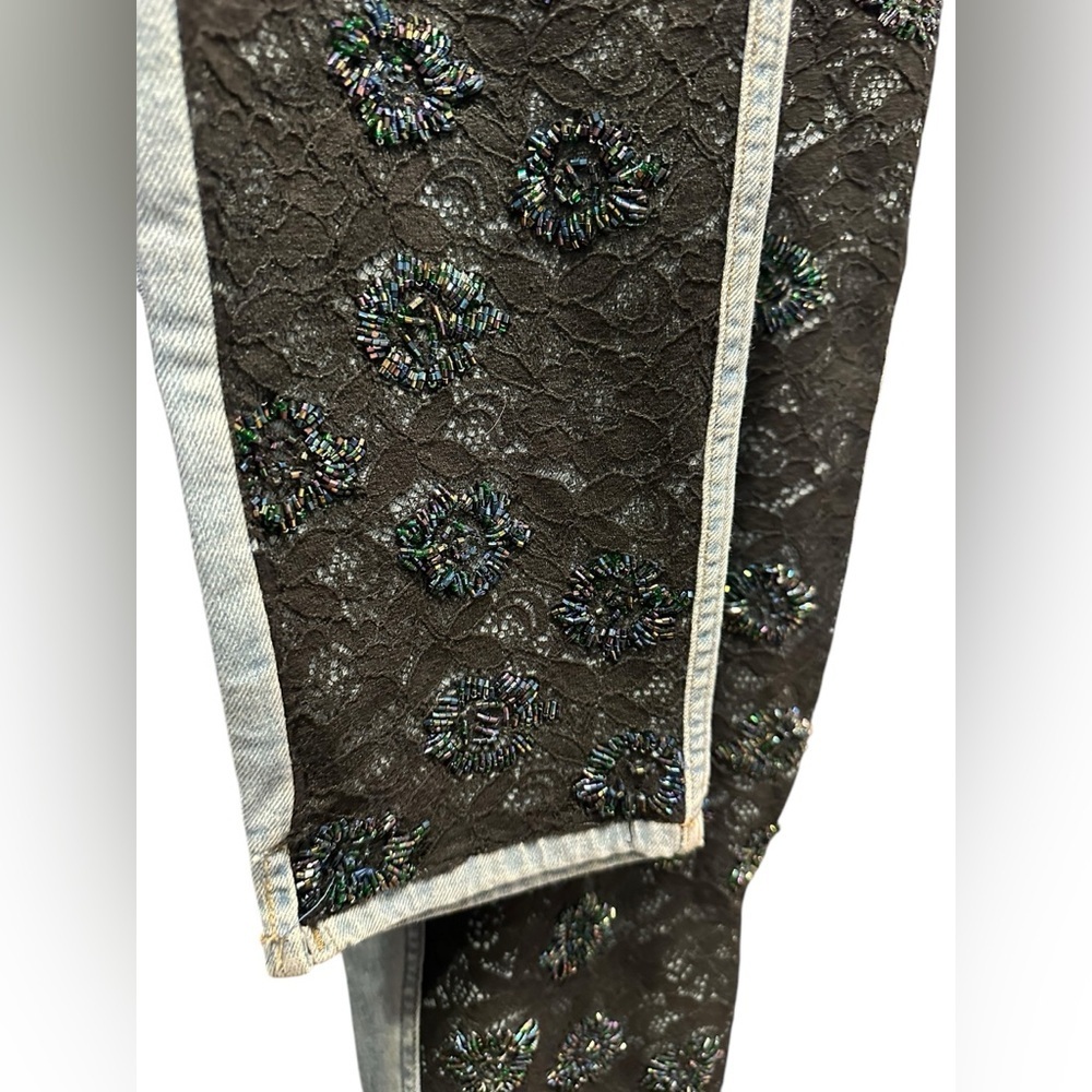 Tosca Stylish lace and sequined Jeans size 46 - Picture 6 of 8